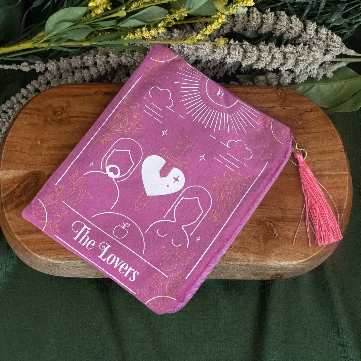 Tarot Card Zipper Pouch