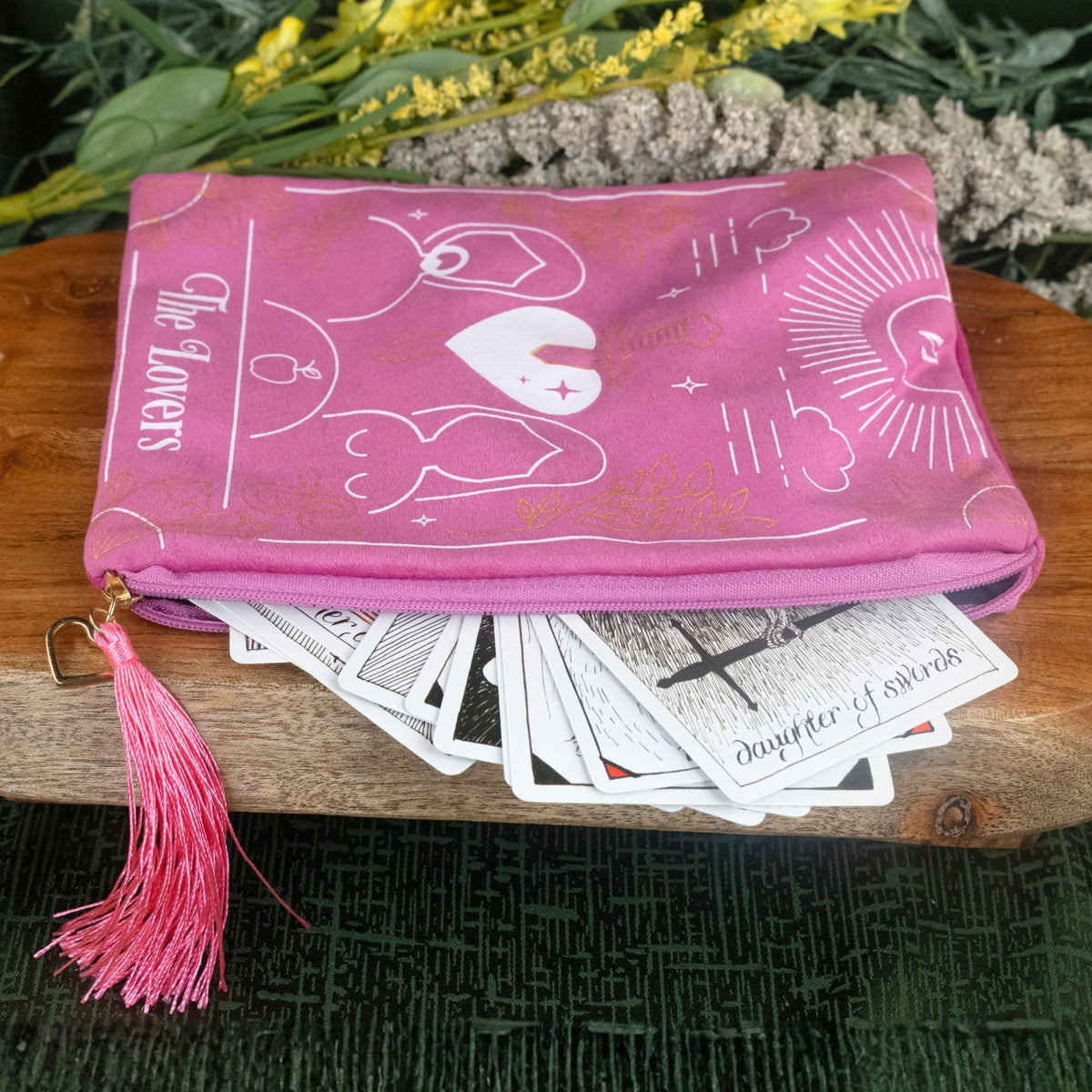 Tarot Card Zipper Pouch