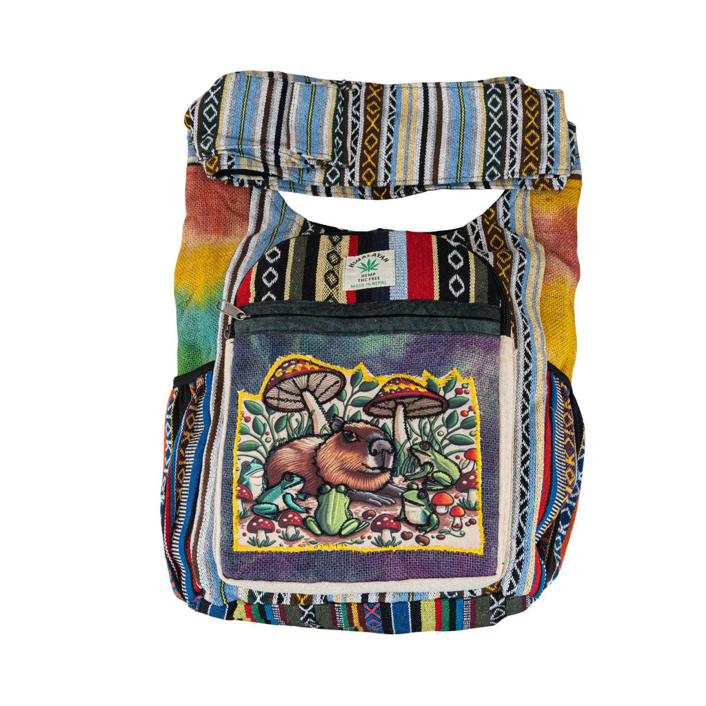 ThreadHeads Capybara Patchwork Shoulder Bag