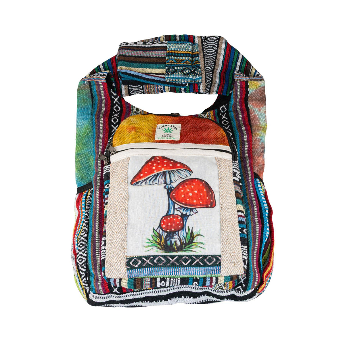 ThreadHeads Tie Dye Mushrooms Shoulder Bag