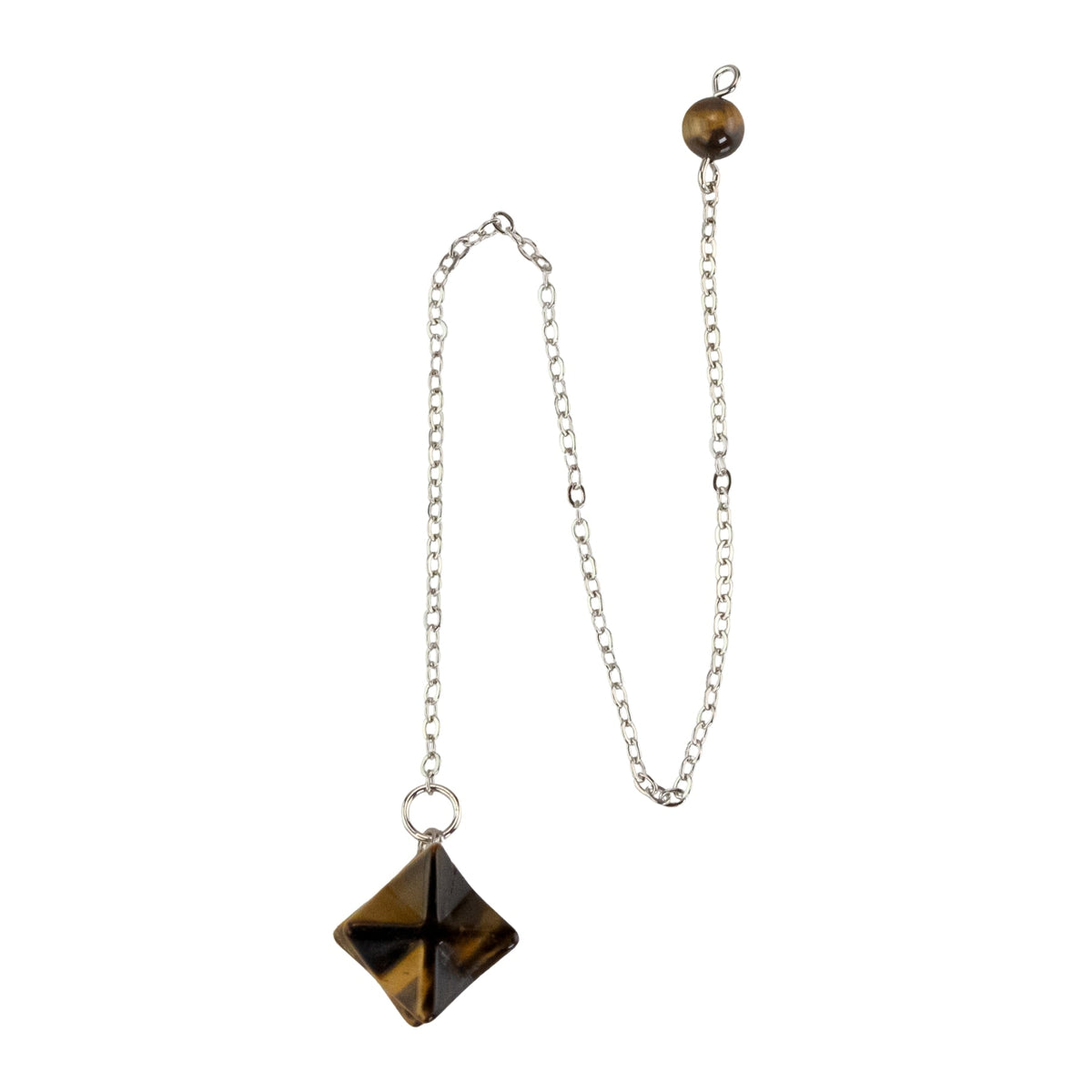 Tiger's Eye Merkaba Pendulum