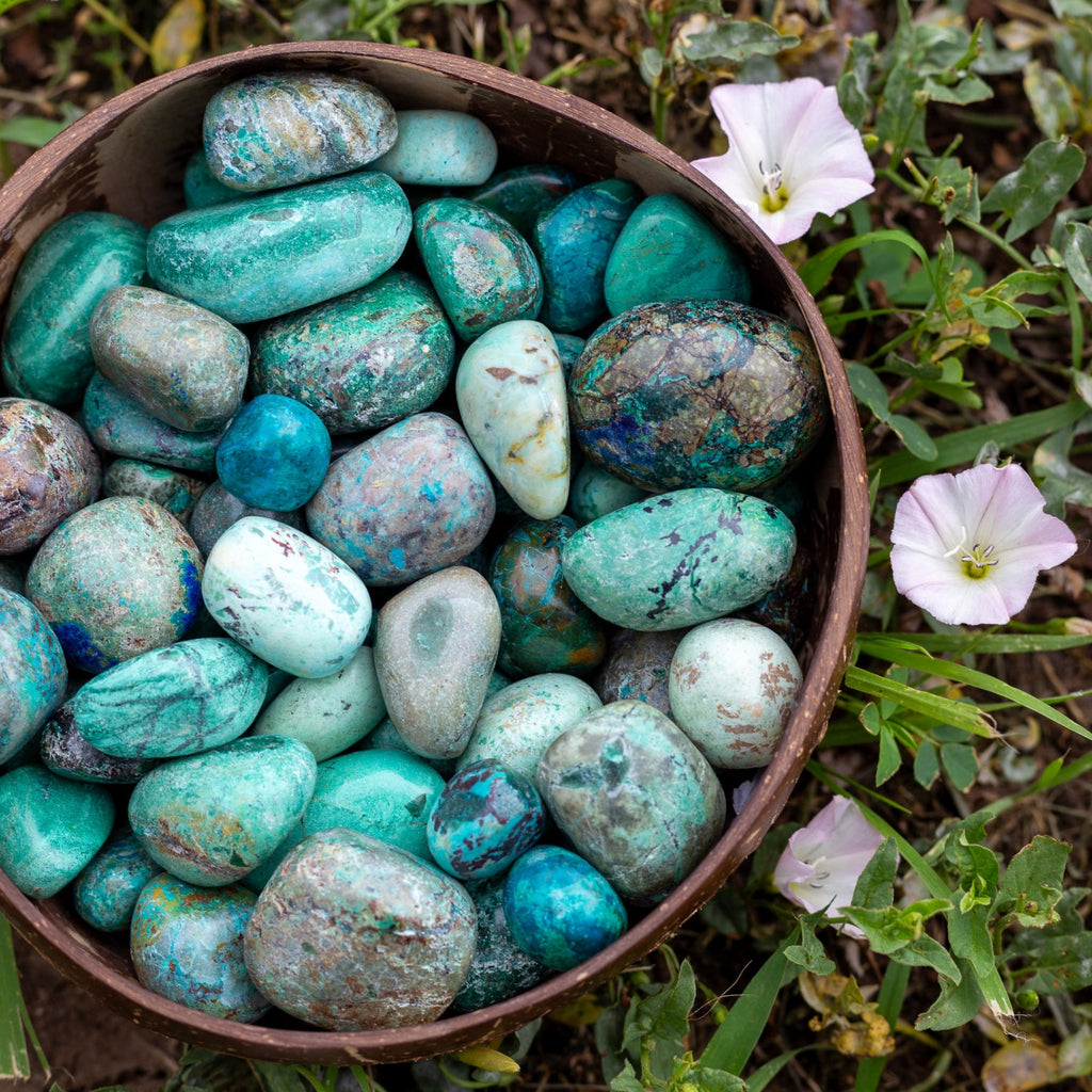 Chrysocolla Tumbled 1lb