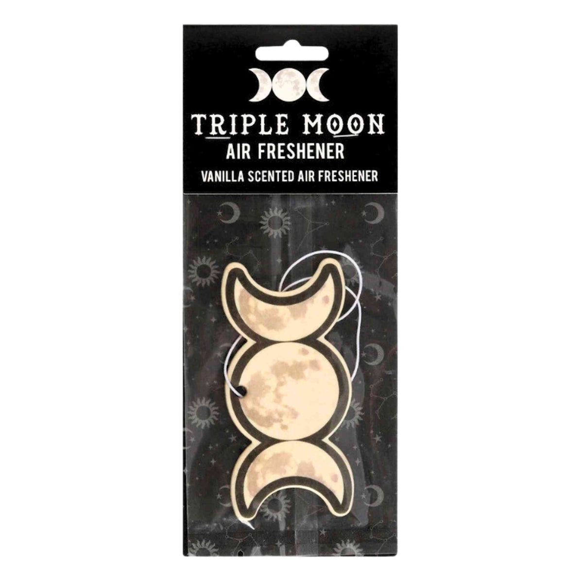 Vanilla Triple Moon Air Freshener