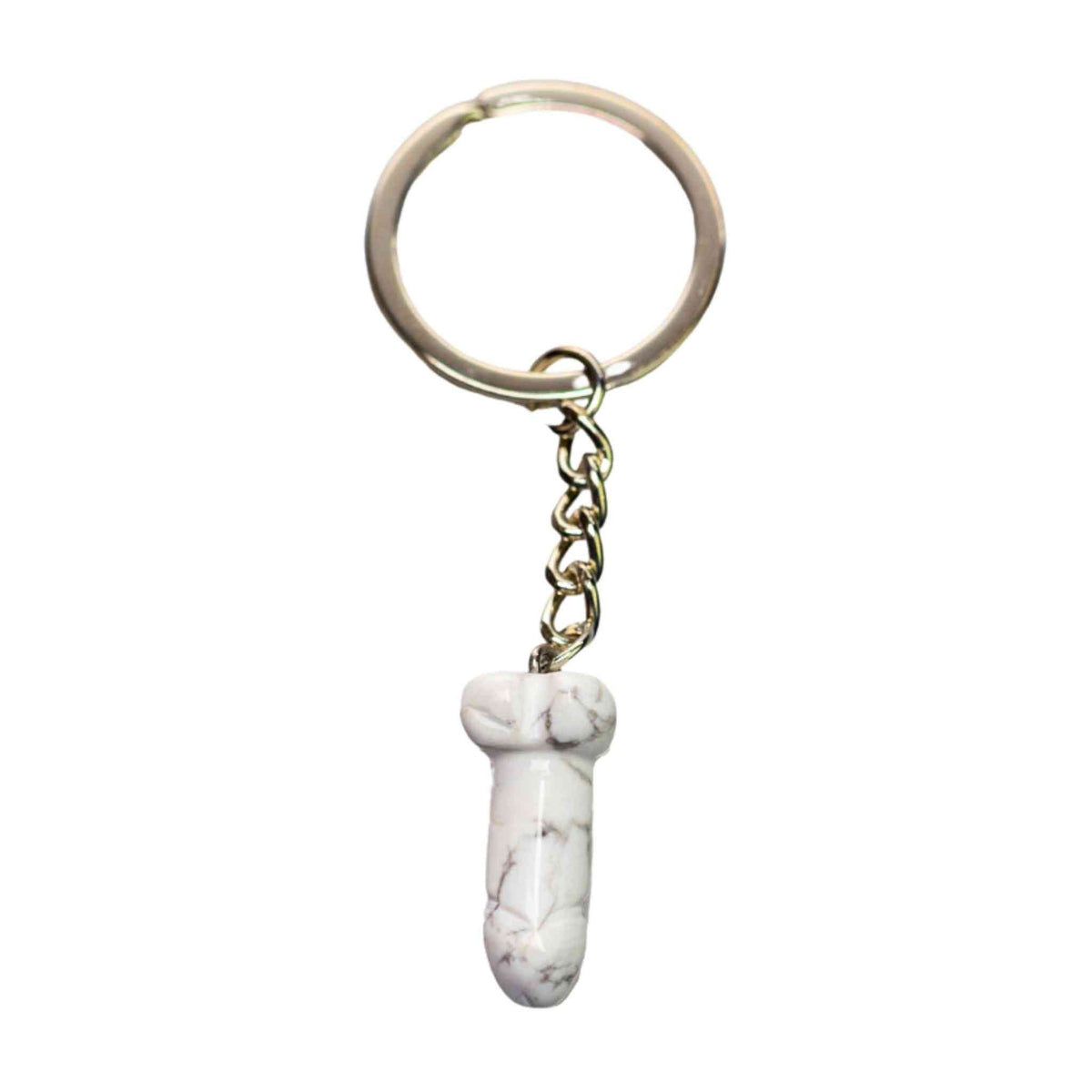 Crystal Phallus Keychain