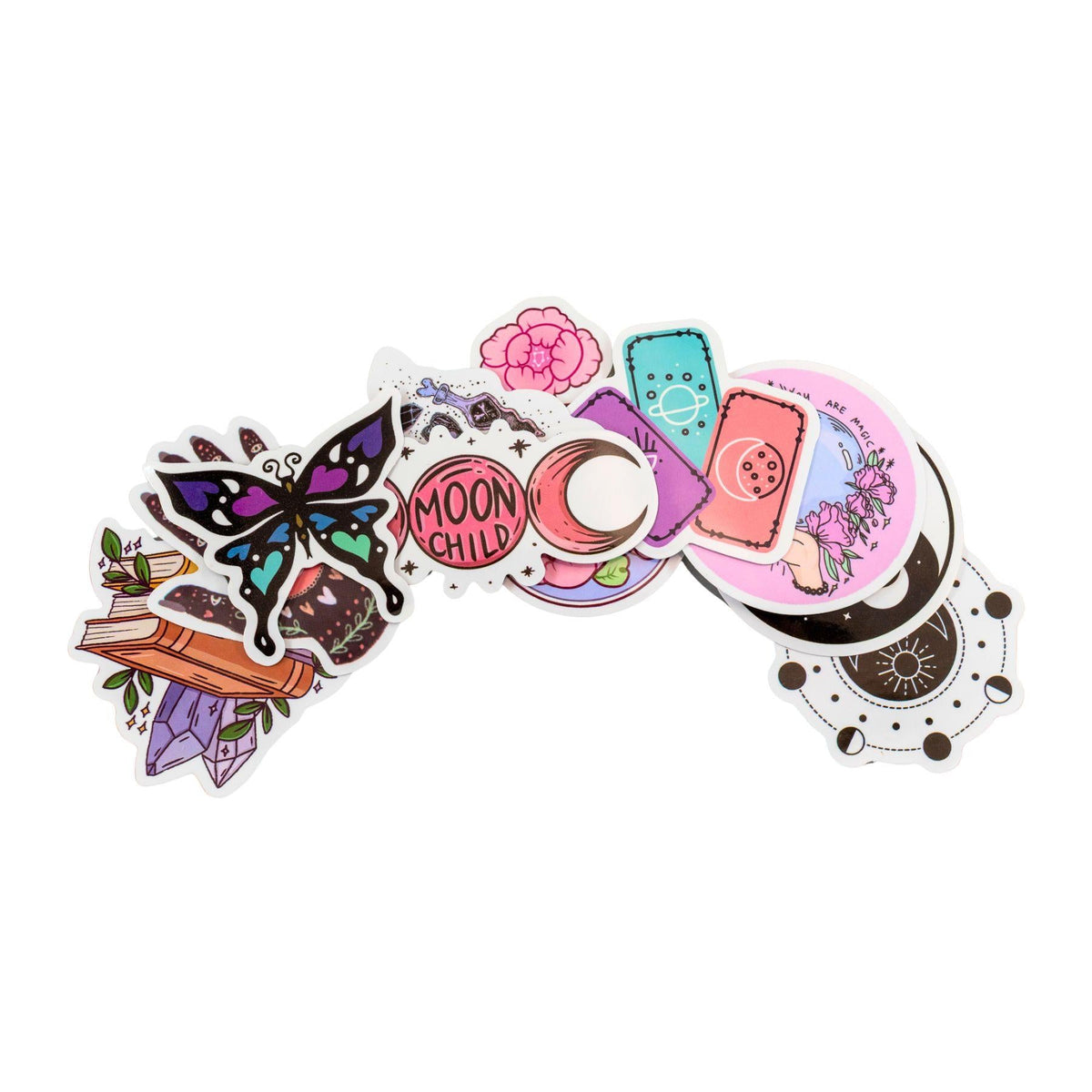 Witchy Boho Stickers 10pk