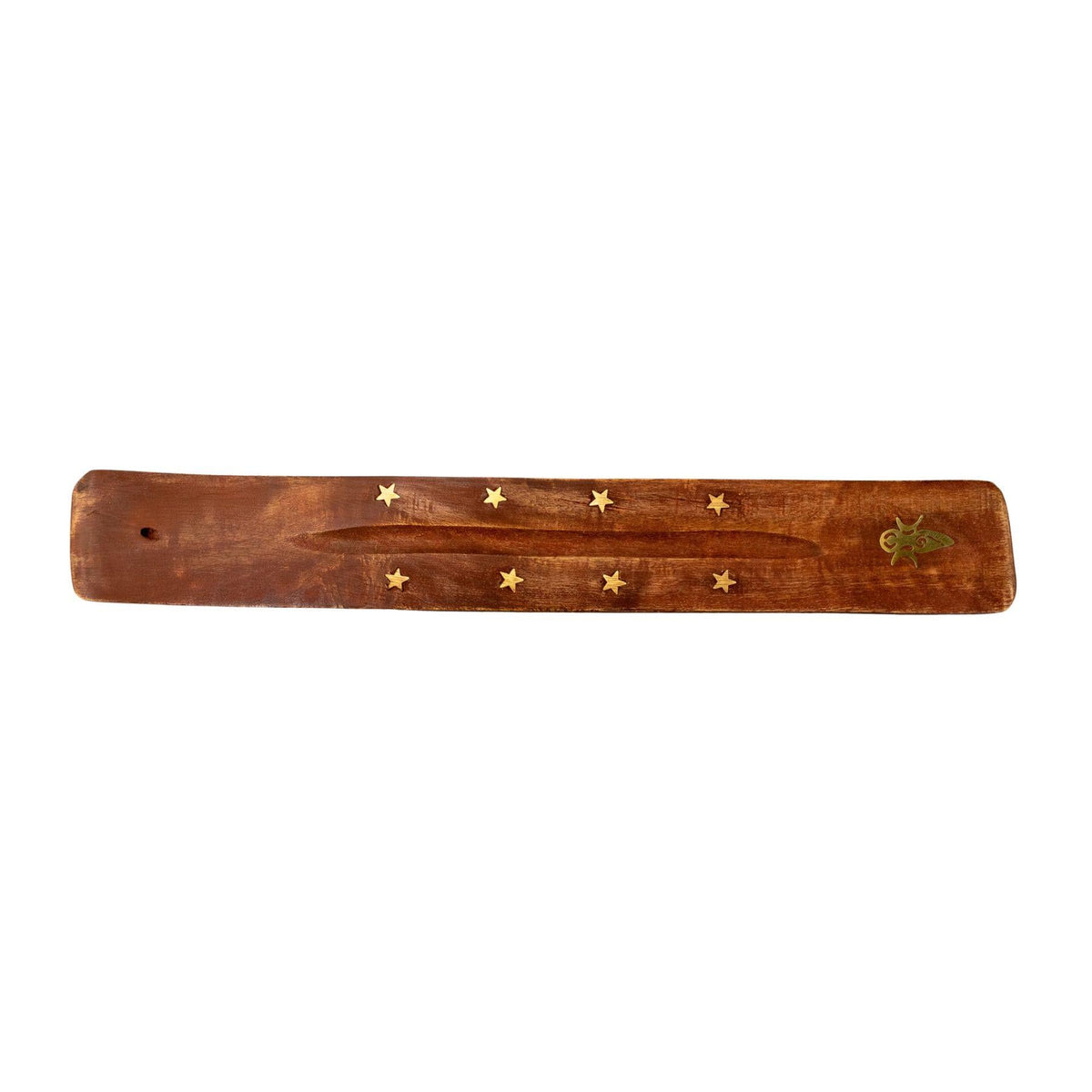10'' Wooden Boat Incense Burner