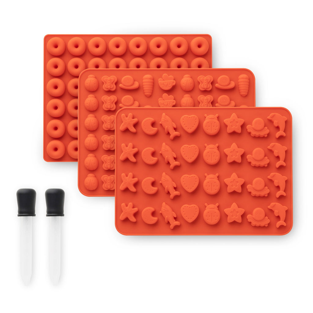 Ongrok - Silicone Gummy Molds with Droppers