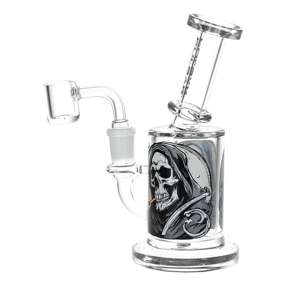 Pulsar ~ Smoking With Intent to Reap Glass Dab Rig - 6.25" / 14mm F