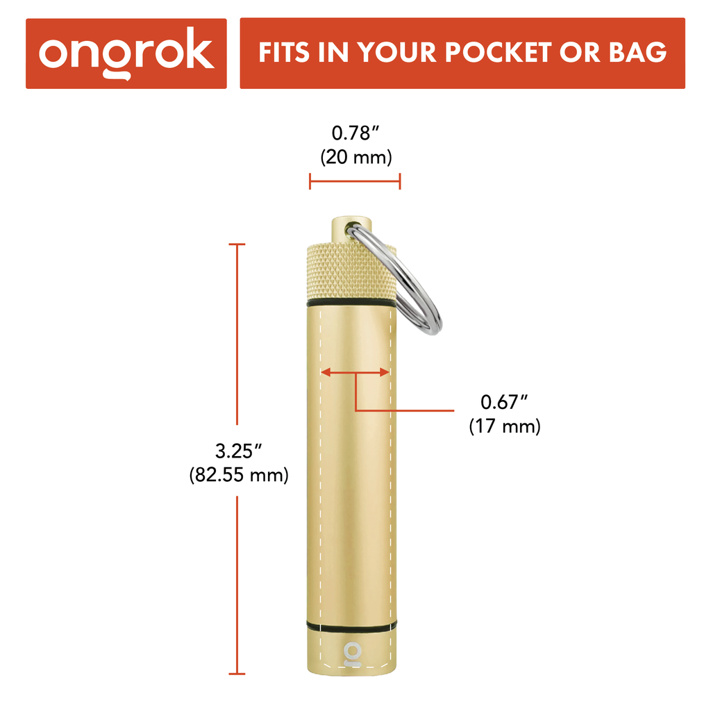 Ongrok - Aluminum Storage Keychain