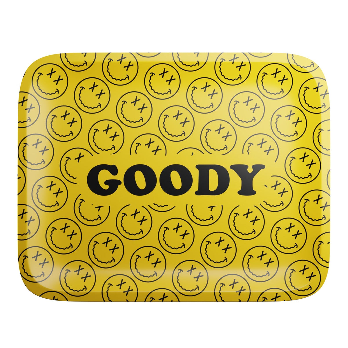 Goody - Yellow Pattern Face Rolling Tray