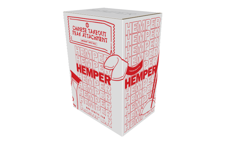 HEMPER - Chinese Takeout Puffco Peak Top