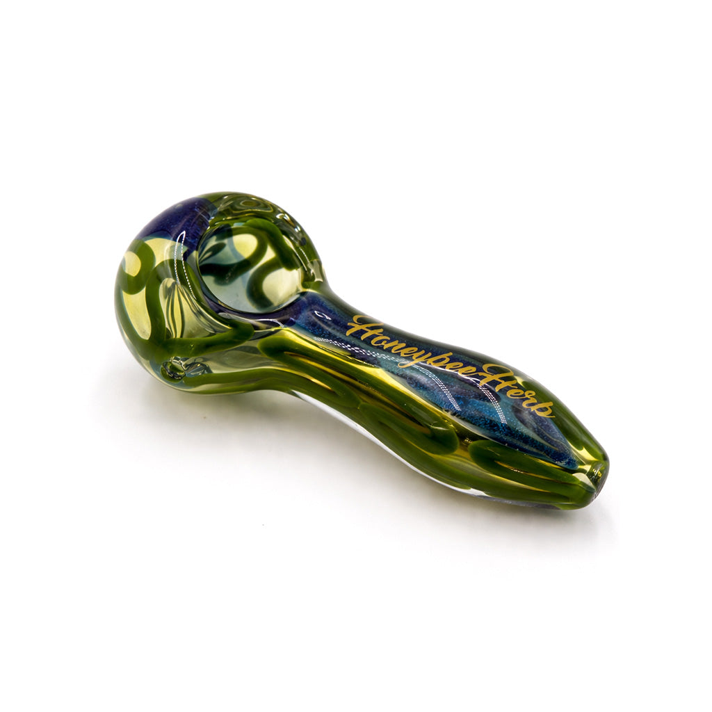 Honeybee Herb ~ INSIDE OUT DICHRO HAND PIPE SPOON