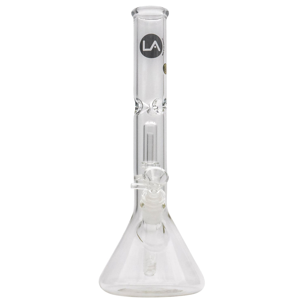 LA Pipes - Single or Double Showerhead Perc Beaker Bong
