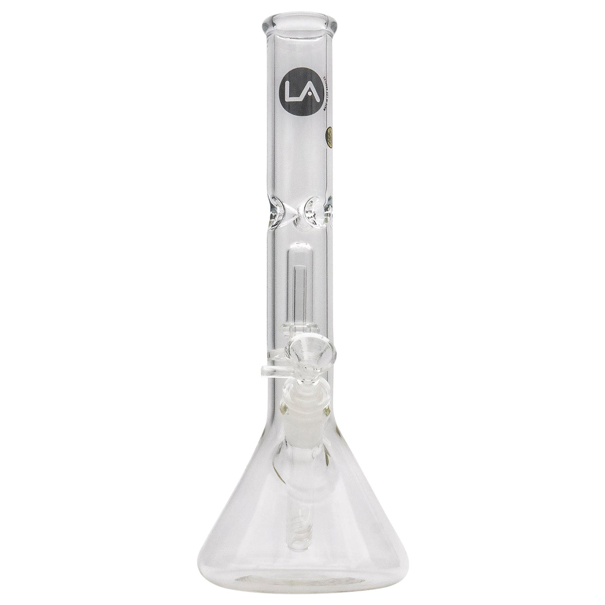 LA Pipes - Single or Double Showerhead Perc Beaker Bong