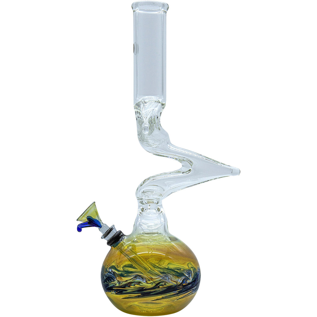 LA Pipes - "Switchback" Bubble Base Bong