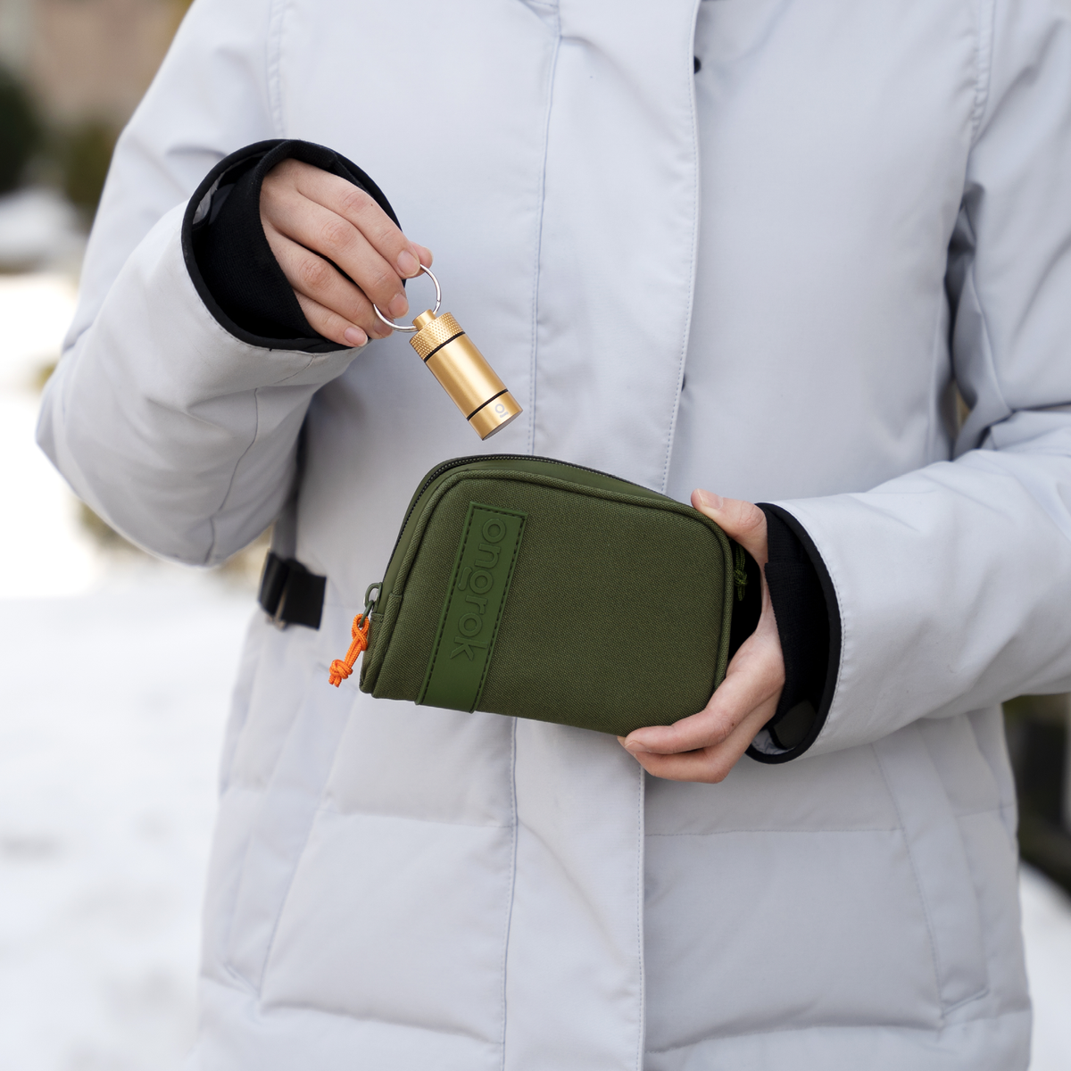 Ongrok - Carbon-lined Wallets with Combination Lock V 2.0 | 3" Sizes (Small, Medium, Large)