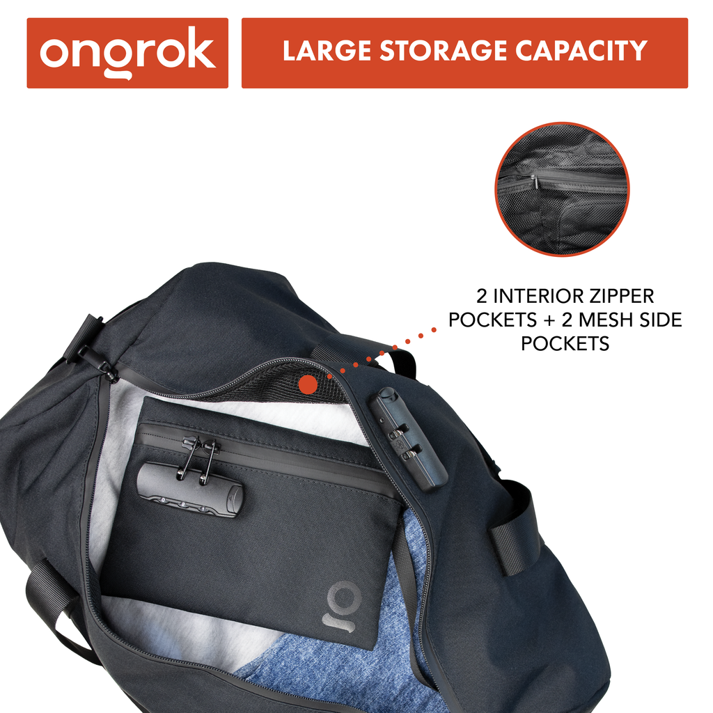Ongrok - Carbon-lined Smell proof Duffle Bag