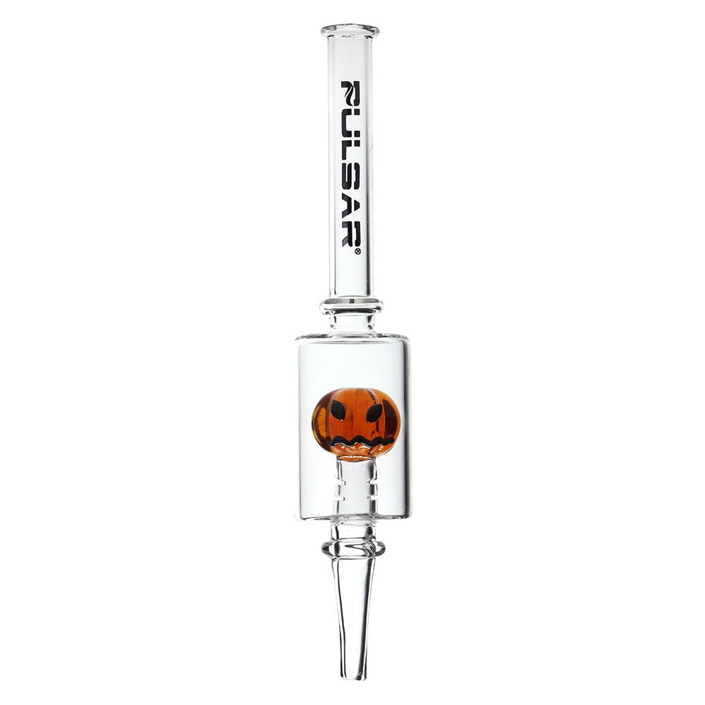 Pulsar ~ Halloween Ball Glass Dab Rig Set - 7.75" / 14mm F