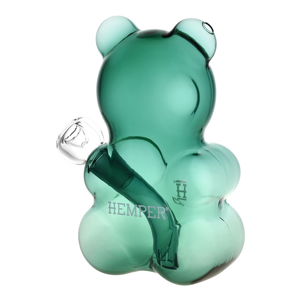 HEMPER - Gummy Bear Glass Water Pipe - 6.5" / 14mm F