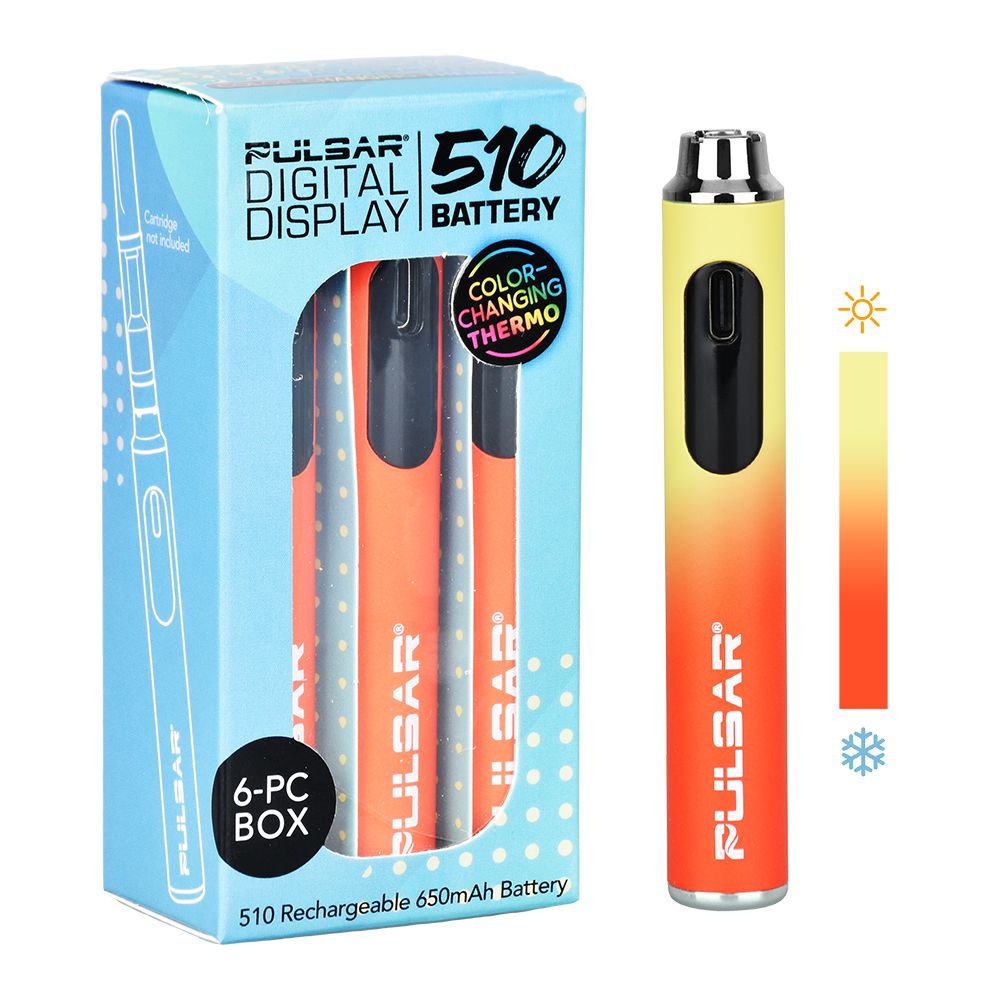 Pulsar ~ Digital Display Thermo Change 510 Battery | 650mAh