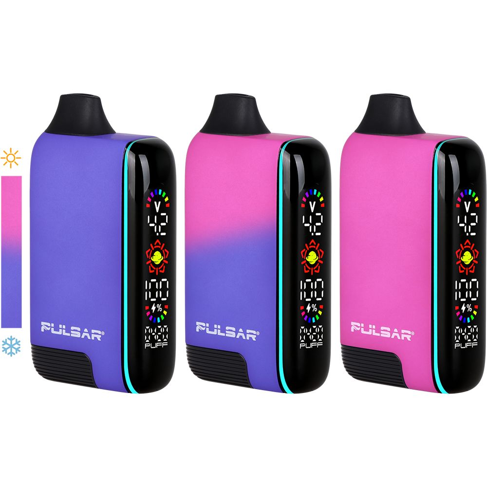 Pulsar ~ 510 DL 5.0 Precision Voltage Control LCD Screen Vape Bar | Thermo Series | 1000mAh