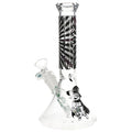 Pulsar ~ Scary Kitty Beaker Glass Water Pipe - 8.5" / 14mm F