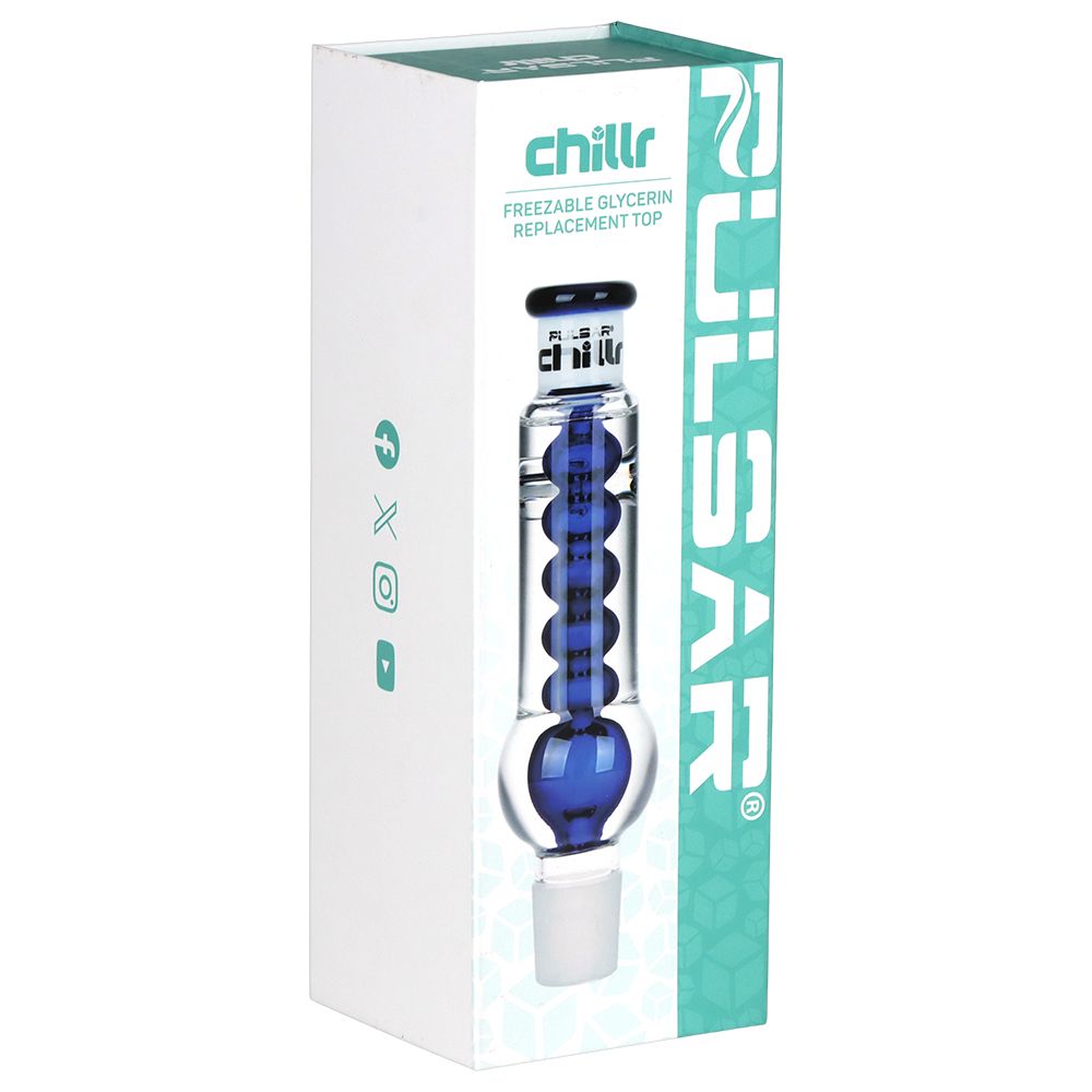 Pulsar ~ Chillr Glycerin Replacement Top - Blue