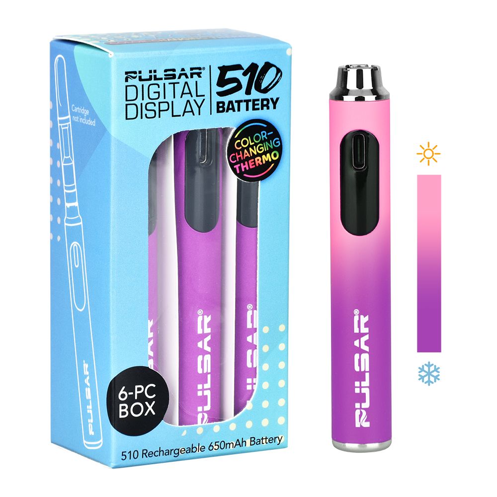 Pulsar ~ Digital Display Thermo Change 510 Battery | 650mAh