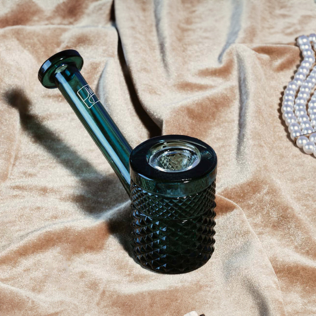 Jane West ~ Twenties Collection Hand Pipe | Teal