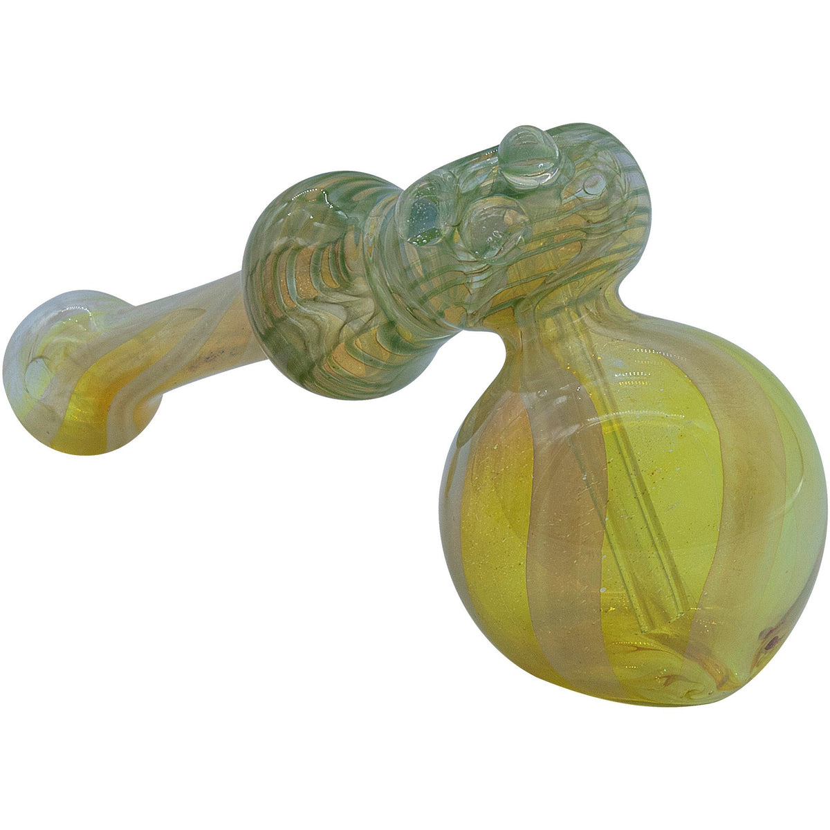 LA Pipes - "Raked Hammer" Fumed Hammer Bubbler Pipe (Various Colors)