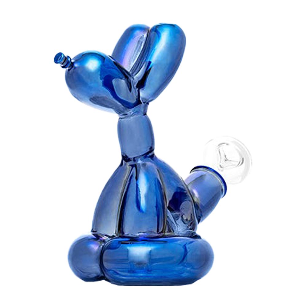 HEMPER - Balloon Dog Glass Water Pipe - 5.5" / 14mm F