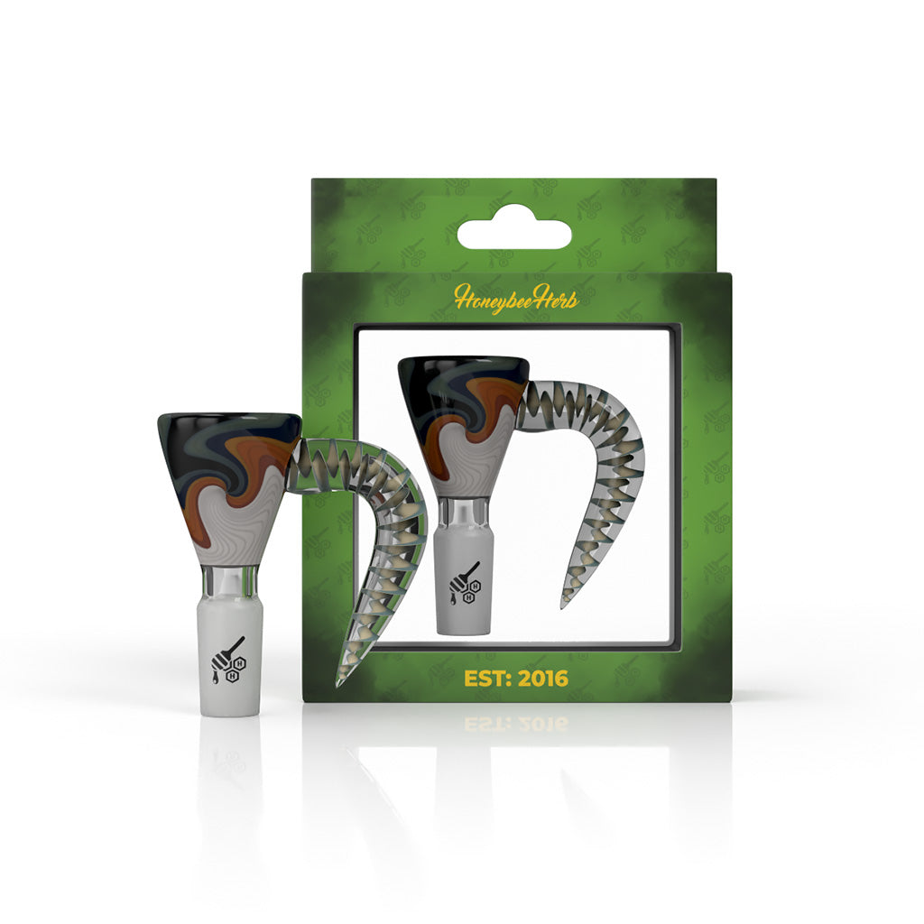 Honeybee Herb ~ MARTINI SPLASH HORN PULL BONG SLIDE