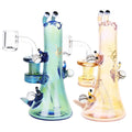 Pulsar ~ Snail Smoochies Glass Dab Rig | 6" | 14mm F