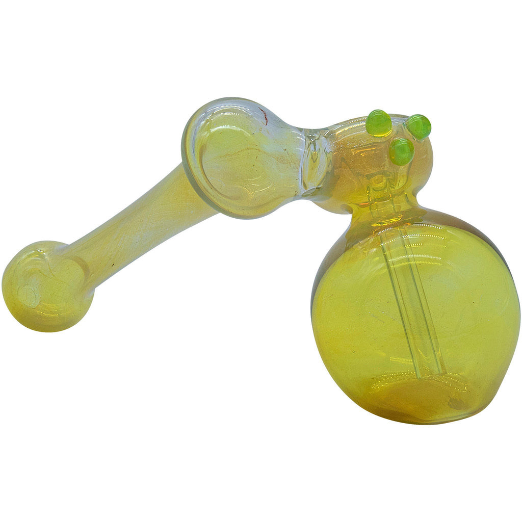 LA Pipes - "Silver Sidecar" Fumed Hammer Sidecar Pipe (Various Colors)