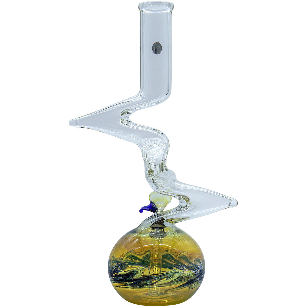 LA Pipes - "Switchback" Bubble Base Bong