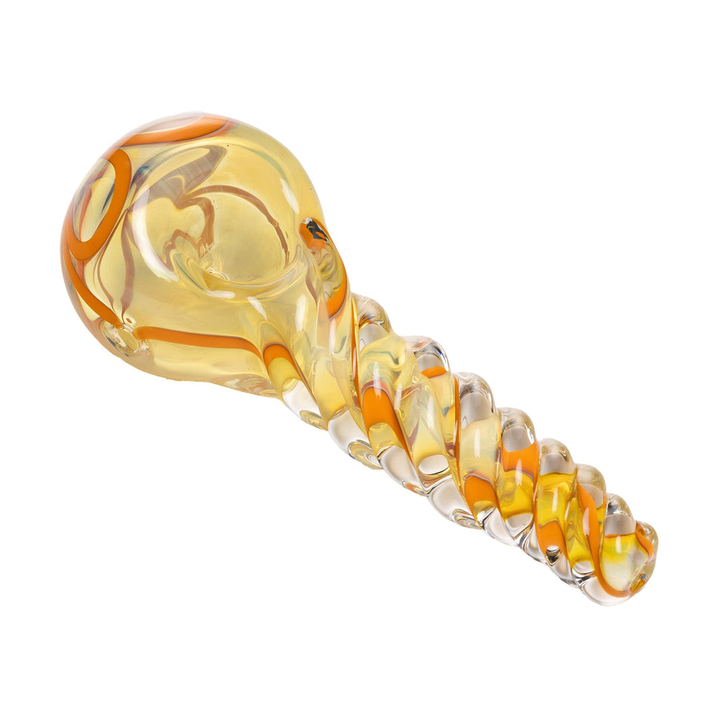 Human Grade - Twist Glass Spoon Pipe Model B
