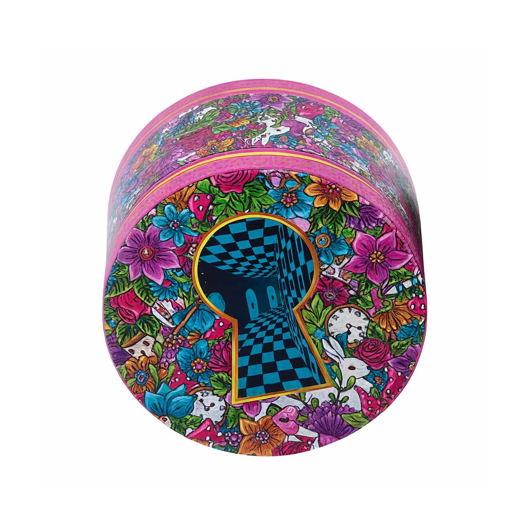 Honeybee Herb ~ TRIPPY KEYHOLE WACKY GRINDER