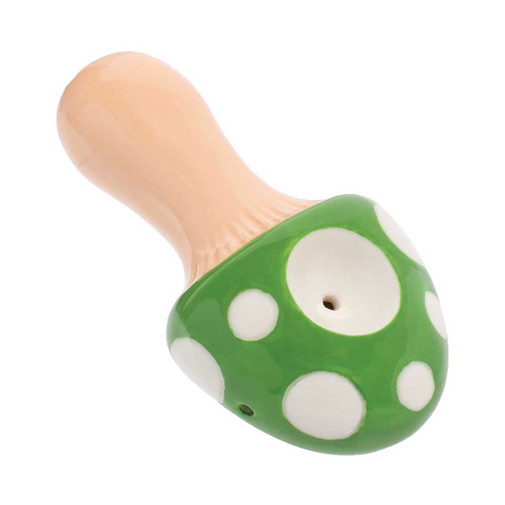 WACKY BOWLZ ~ MUSHROOM CERAMIC PIPE