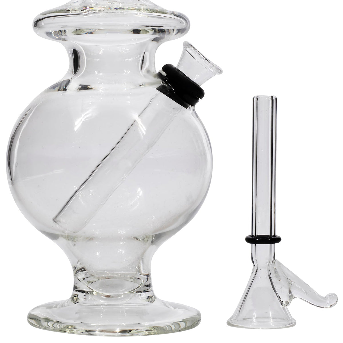 LA Pipes - "The Typhoon Twister" Glass Bong