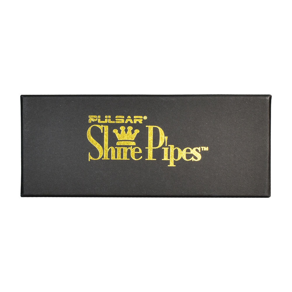 Pulsar ~ Shire Pipes The Sundog | Bent Apple Tapered Stem Rainbow Wood Pipe