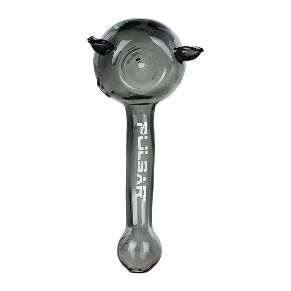 Pulsar - 3CT BUNDLE - Pulsar Black Cat Glass Hand Pipe - 5"
