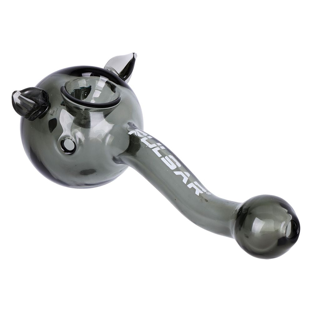 Pulsar - 3CT BUNDLE - Pulsar Black Cat Glass Hand Pipe - 5"
