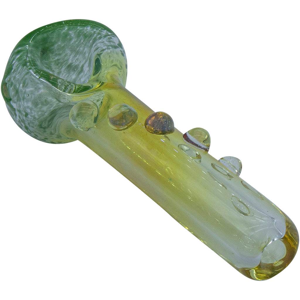 LA Pipes - "Razorback" Silver Fumed Mini Spoon (Various Colors)