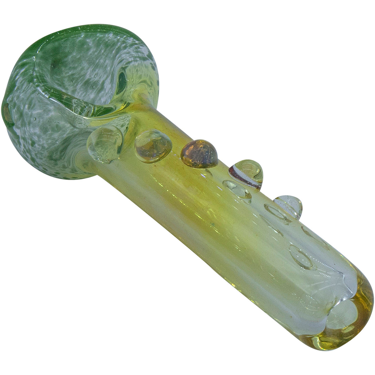 LA Pipes - "Razorback" Silver Fumed Mini Spoon (Various Colors)