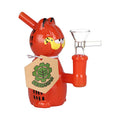 SeshGear ~ Lasagna Lovin' Cat Glass Water Pipe - 4.5" / 14mm F