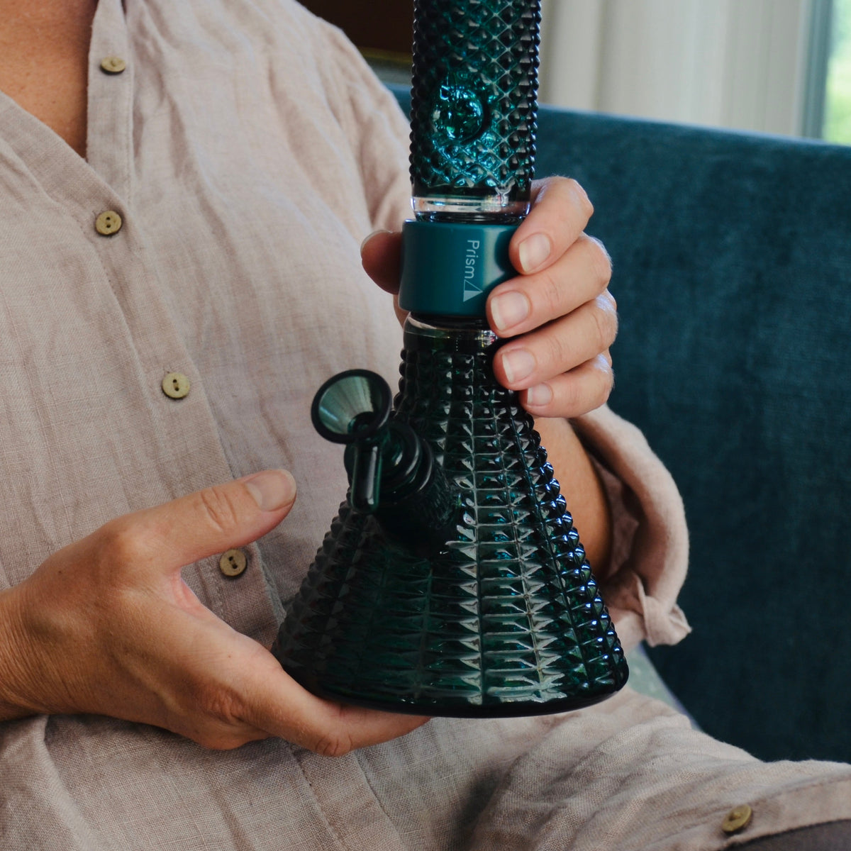 Jane West ~ Jane West x Prism Modular Water Pipe | Teal