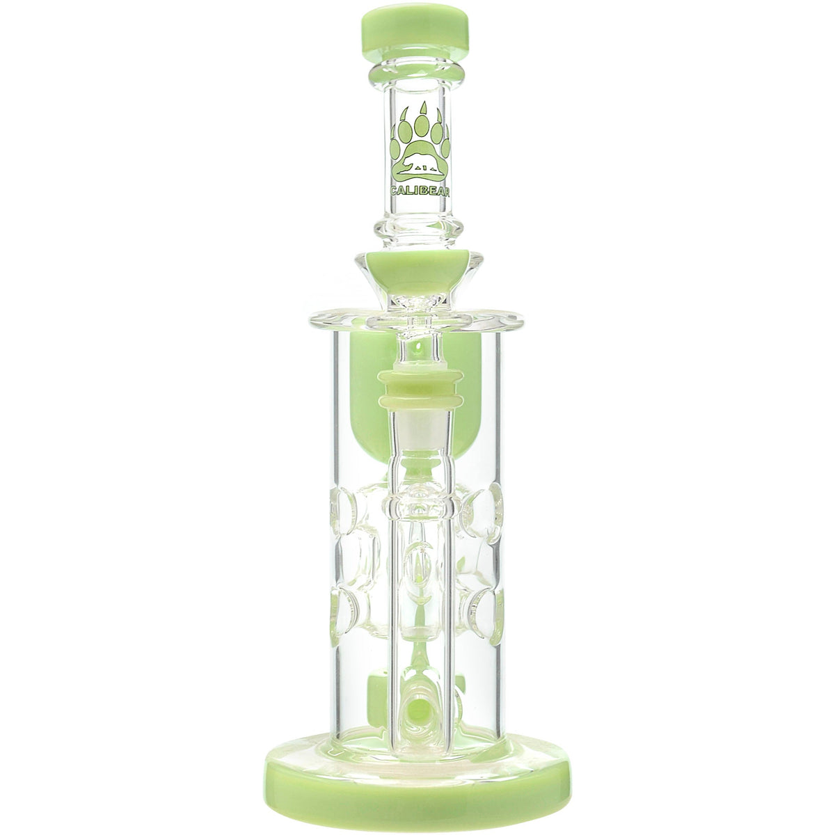 Calibear - Cascade Flower Of Life Klein Recycler Dab Rig