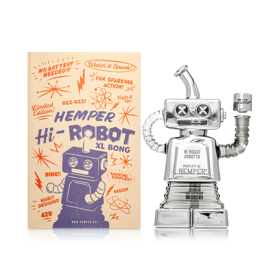 HEMPER -  Hi-Robot XL Recycler Bong 8.75"