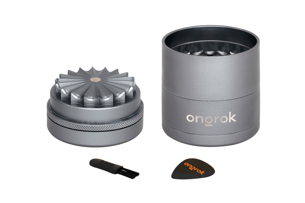 Ongrok - Mini 5 Piece, Flower Petal Toothless Grinder (2.2 inch)