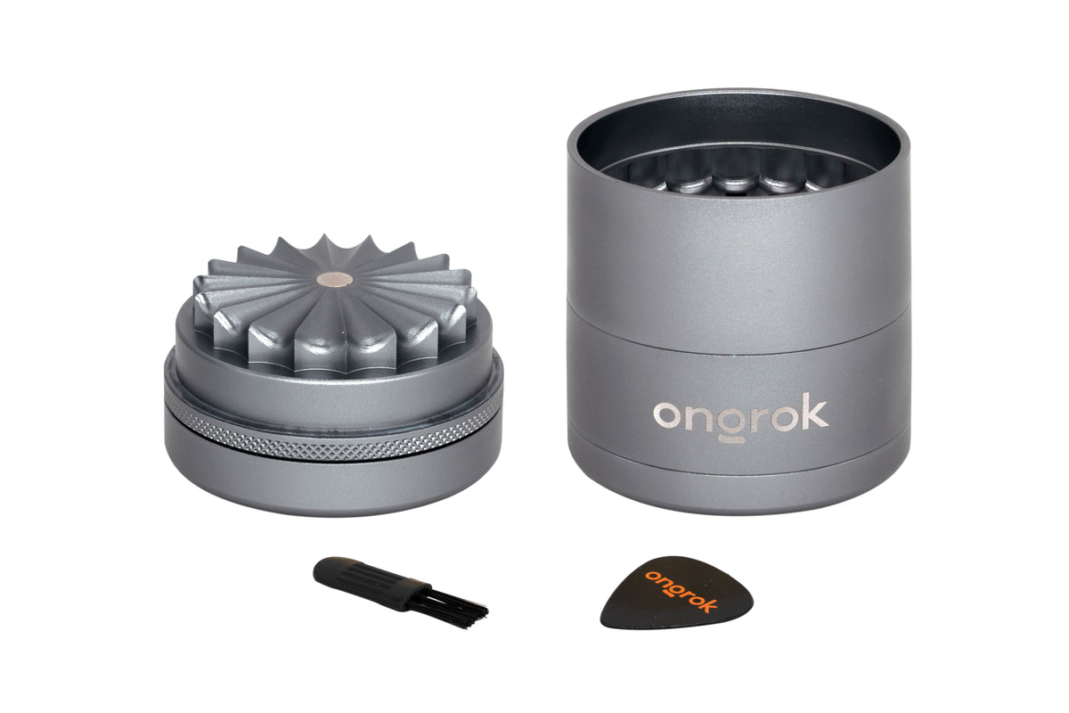 Ongrok - Mini 5 Piece, Flower Petal Toothless Grinder (2.2 inch)